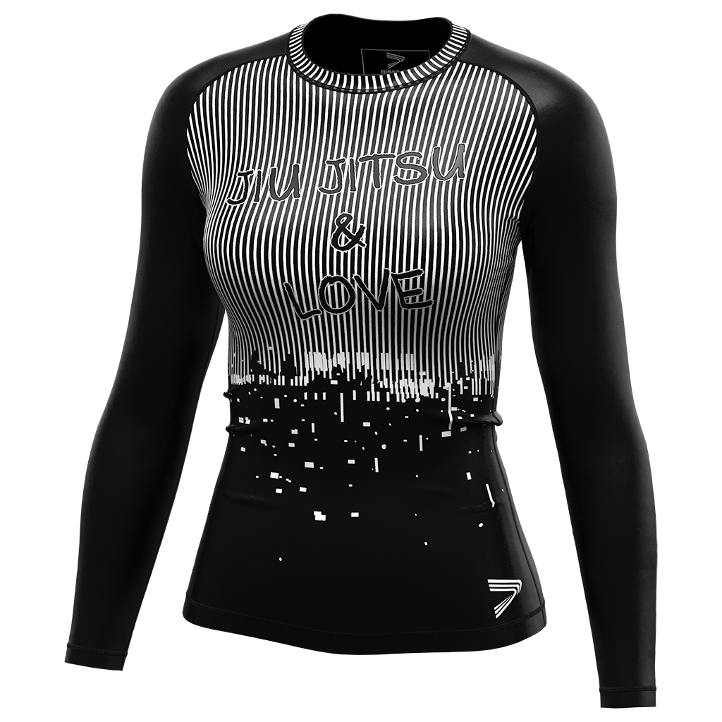 Women long sleeve rash guards