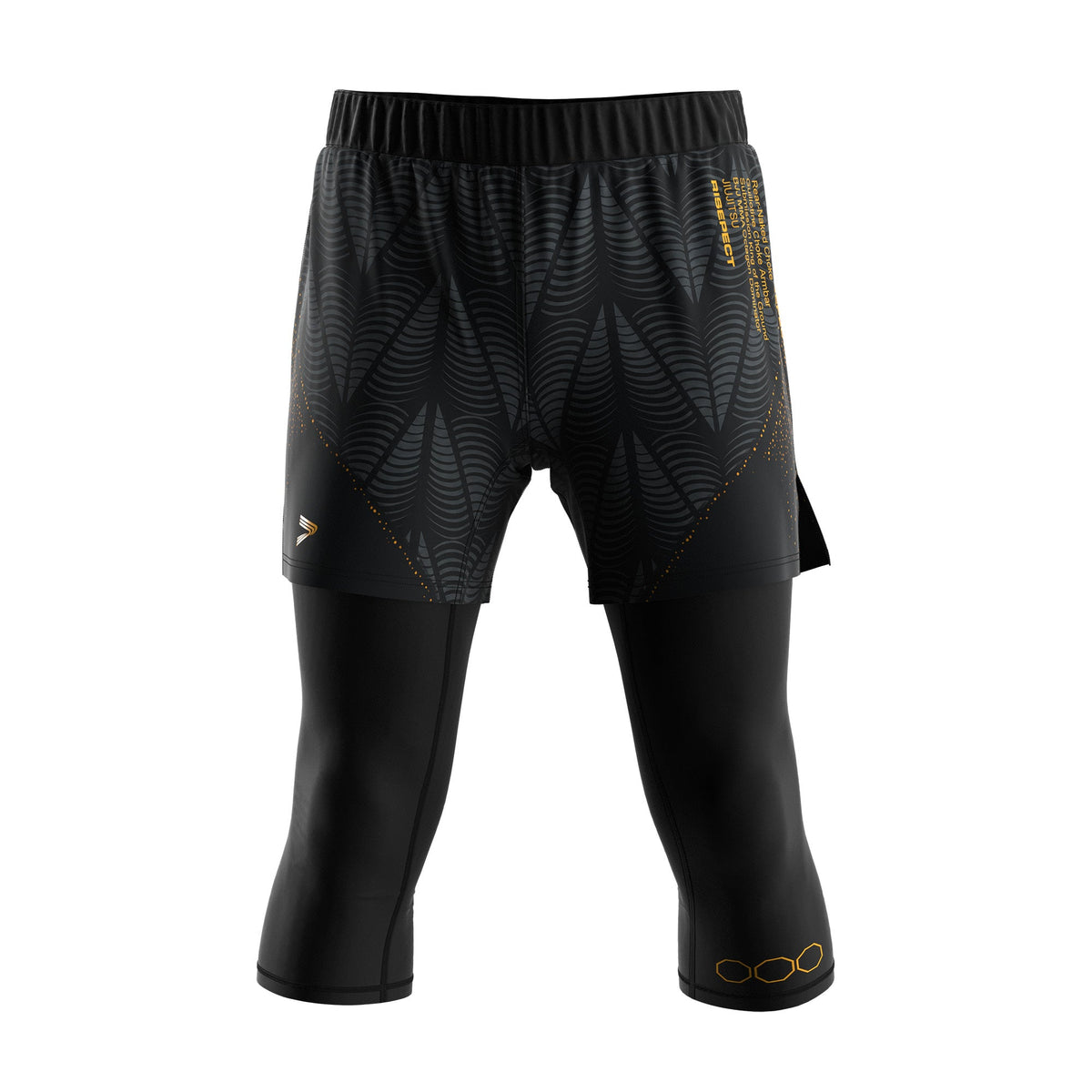 Men's 2-in-1 Shorts with 7/8 Length Leggings