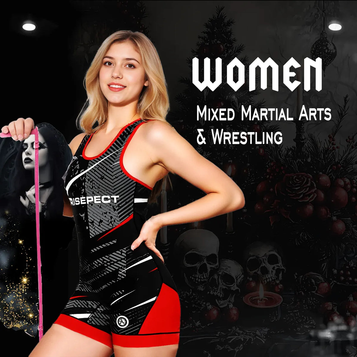 Women mixed martial arts & wrestling singlets