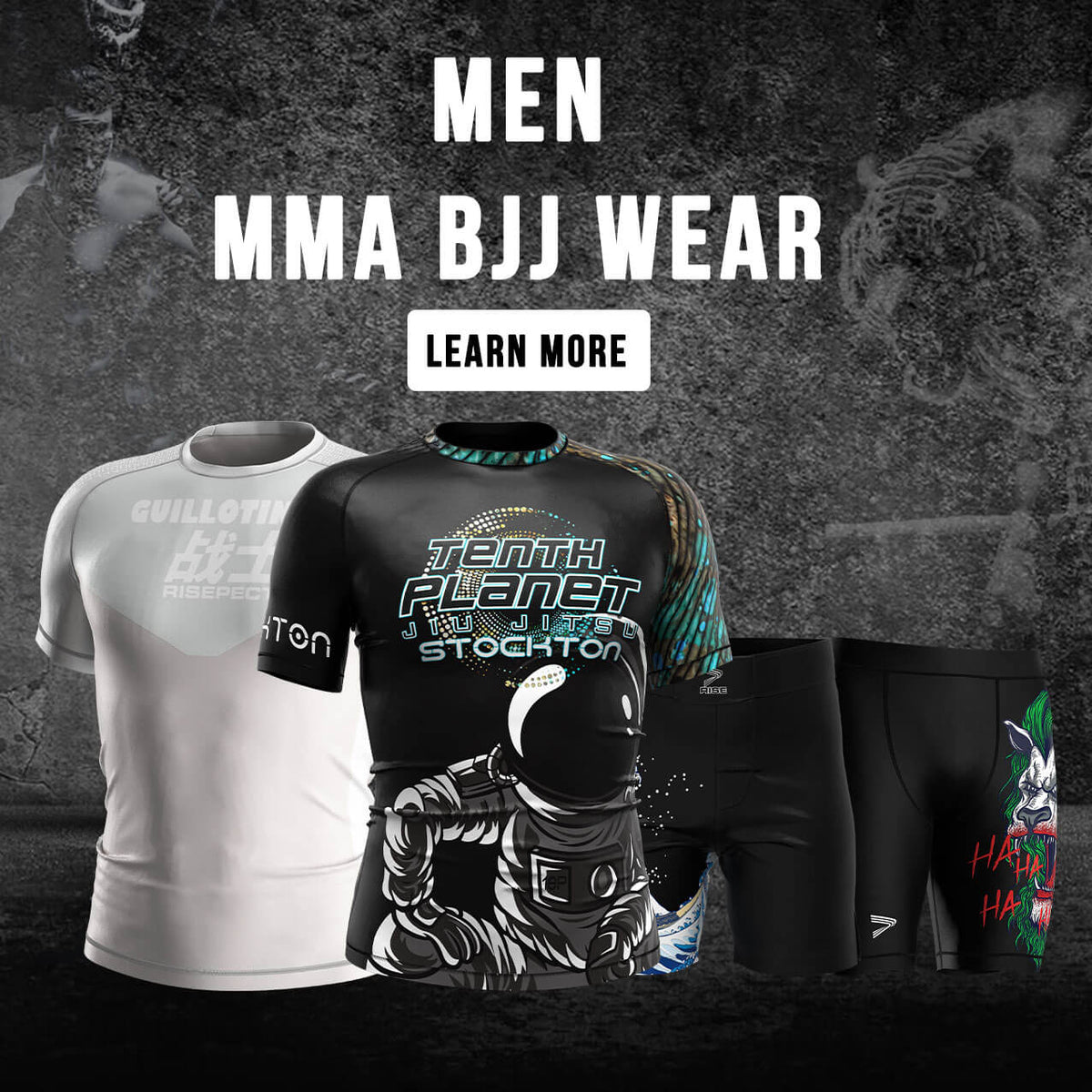 Men MMA BJJ wear collection - homepage