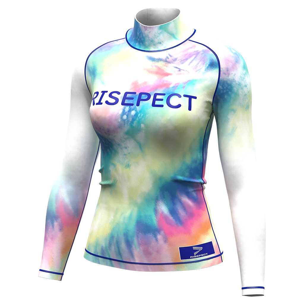 Dazzling Universe High Neck Rash Guard – RISEPECT