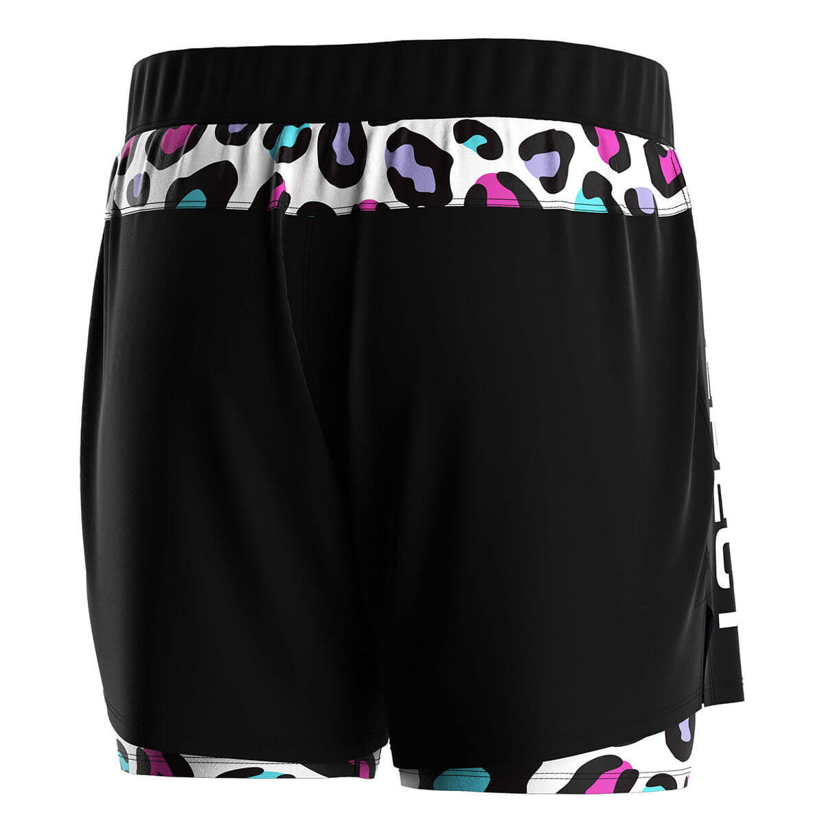 2 in 1 BJJ MMA Shorts-Colorful Dots Liner