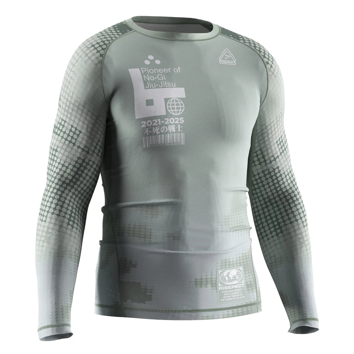 Right Front View of 3rd Generation Digital Armor Long Sleeve Rash Guard