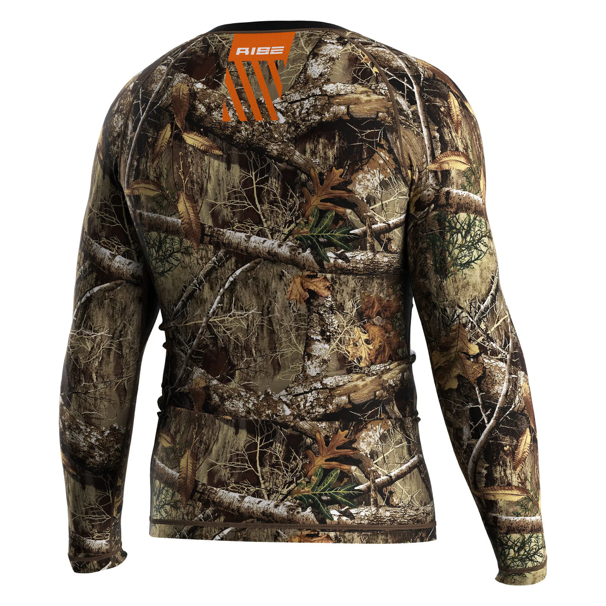 Right Back View of 3rd Generation Predator's Veil Long Sleeve Rash Guard