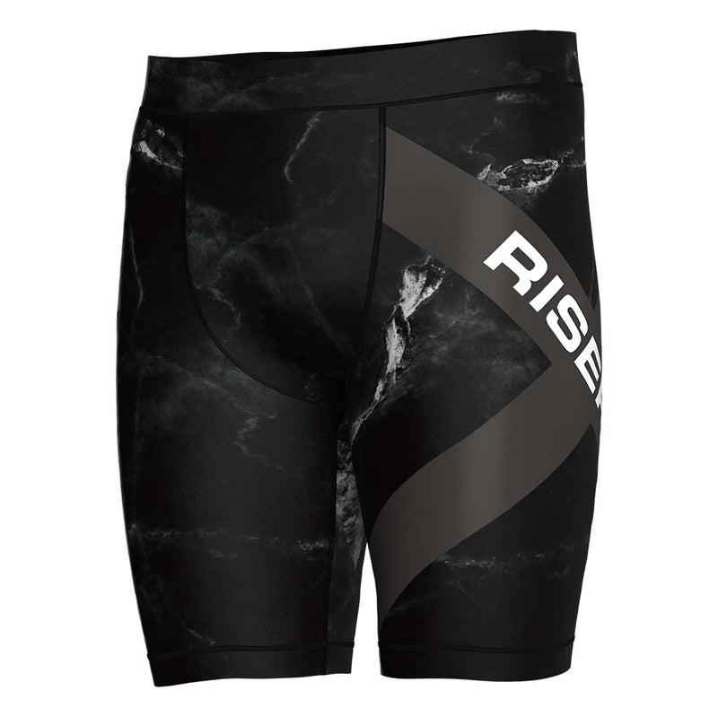 MMA BJJ Tights Fight Vale Tudo Shorts-Marbling - right front