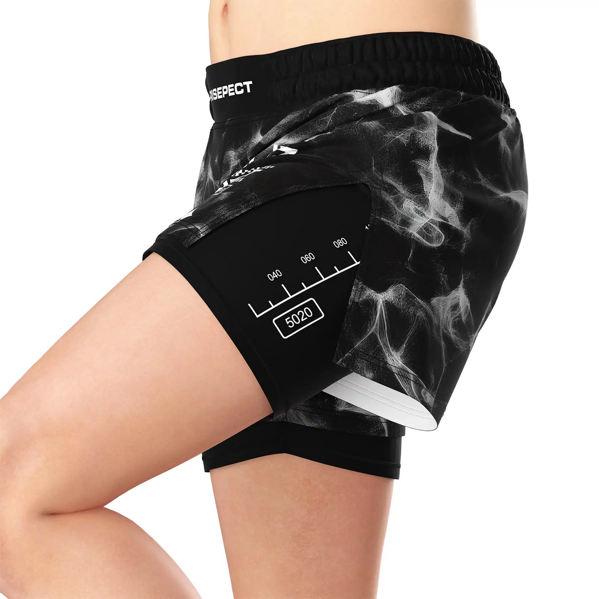 Abstract Fluid 2in1 No Gi Hybrid Shorts Men