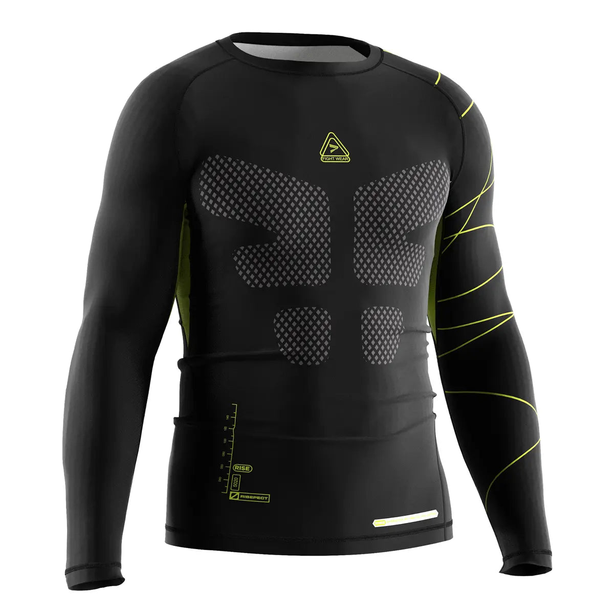 The Right Front View of Armor Pulse Combat Core Rash Guard 3.0