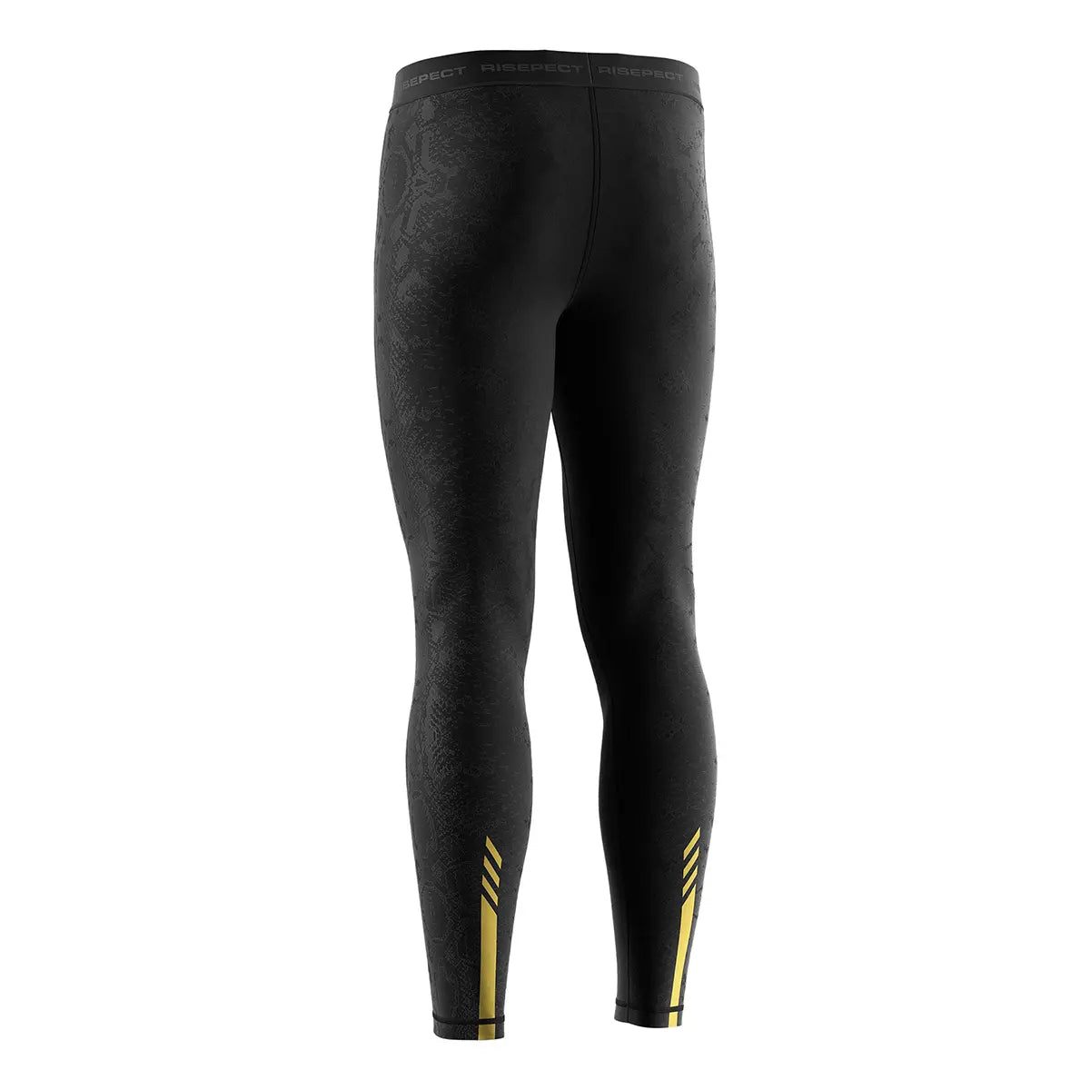 Back Men's MMA Compression Spats Serpent Strike BJJ Pants Back View