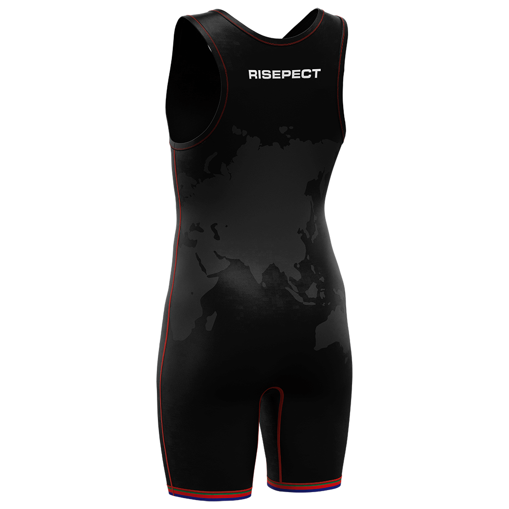 Black World Peace Wrestling Singlet 1.0