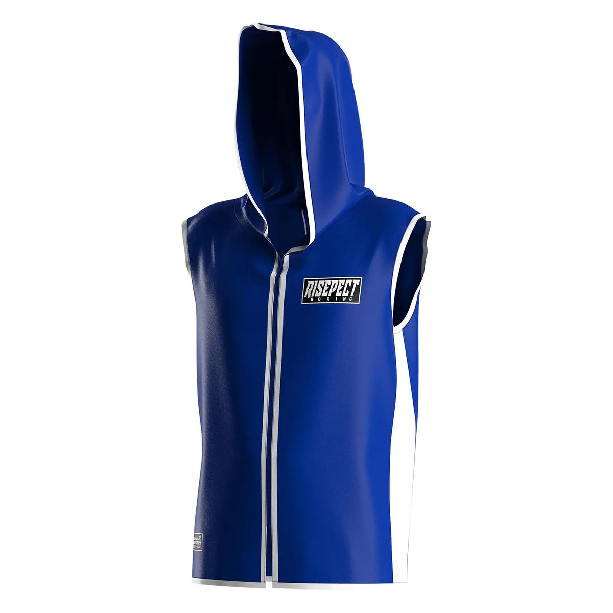 Blue‑Red Clash Legacy Sleeveless Boxing Jacket