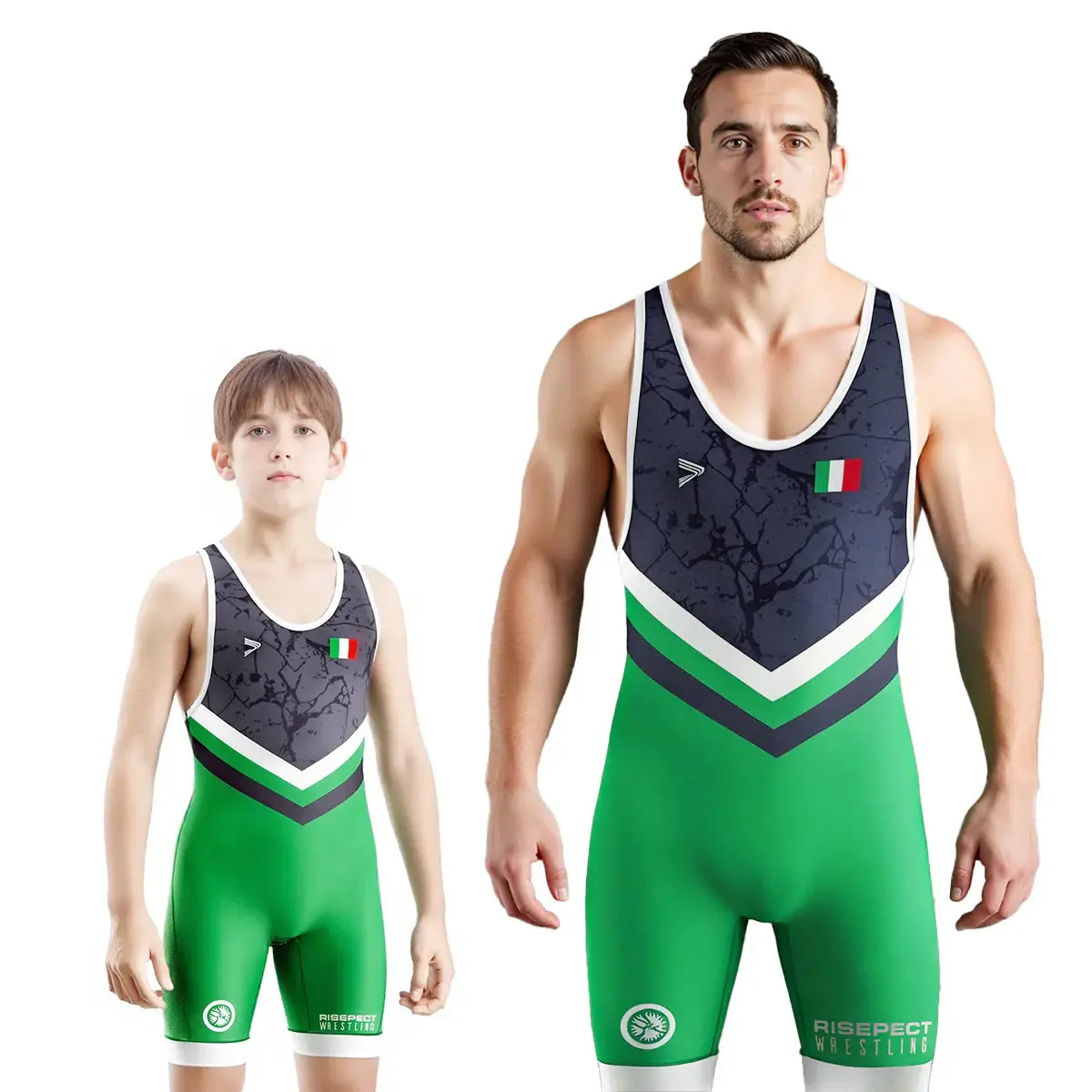 gear for wrestling Italian Marble Clash Wrestling Singlets 3.0 Heritage Performance Gear – RISEPECT