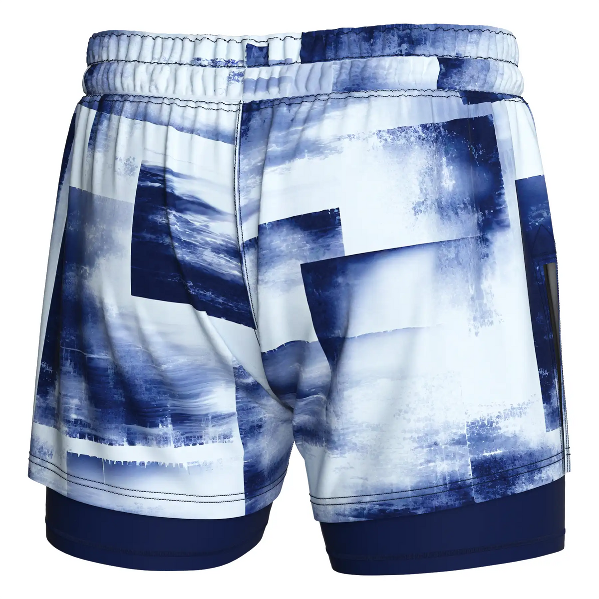 Chalk Blue 2 In 1 No Gi Hybrid Shorts Men