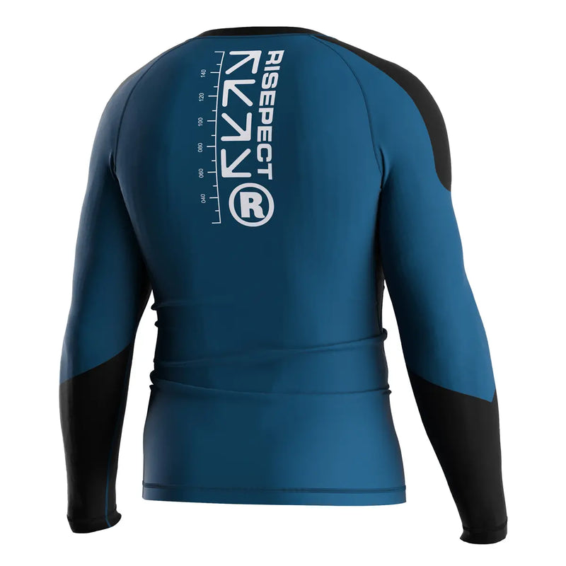 The Right Back View of Code Breaker Tactical Mind Rash Guard 3.0
