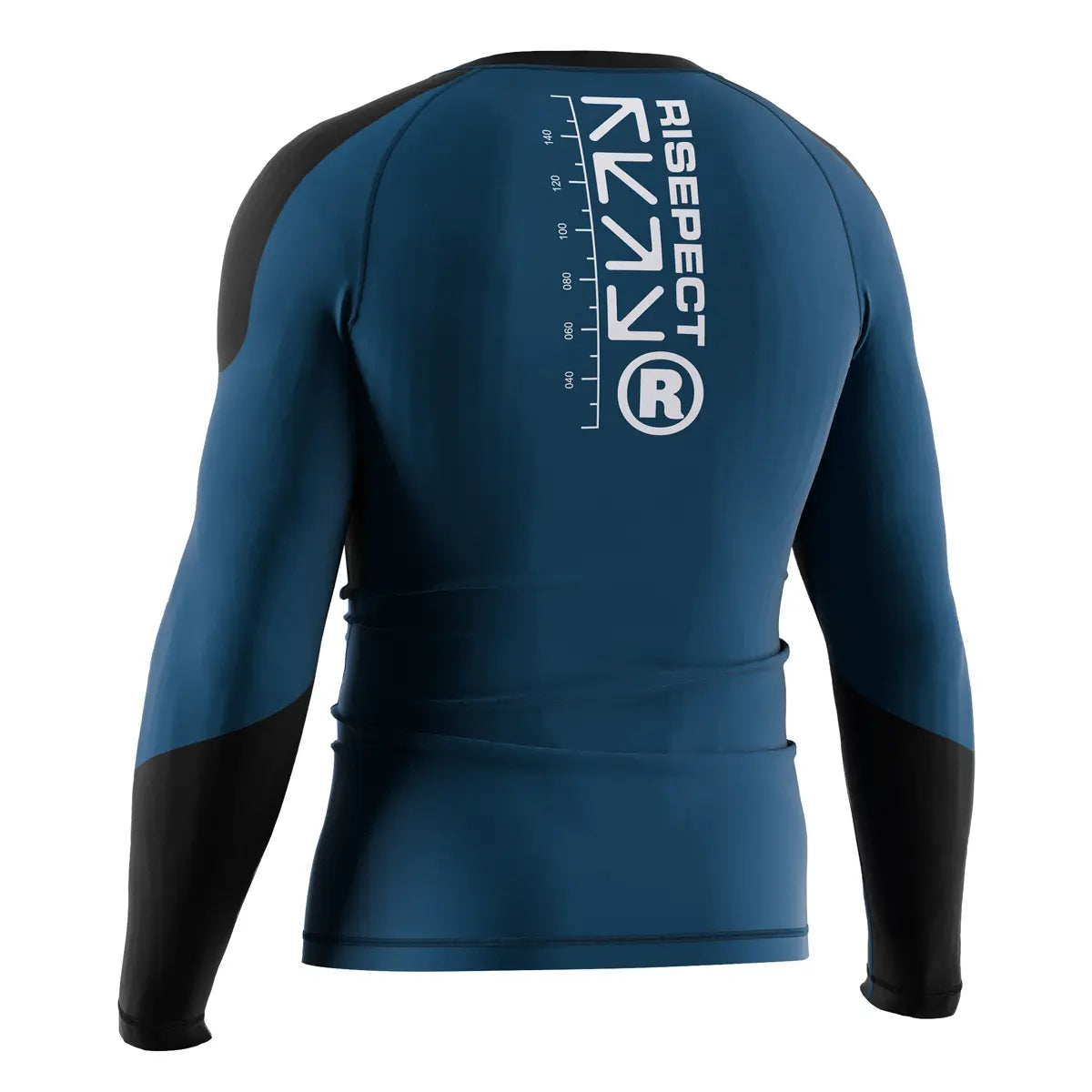 The Left Back View of Code Breaker Tactical Mind Rash Guard 3.0