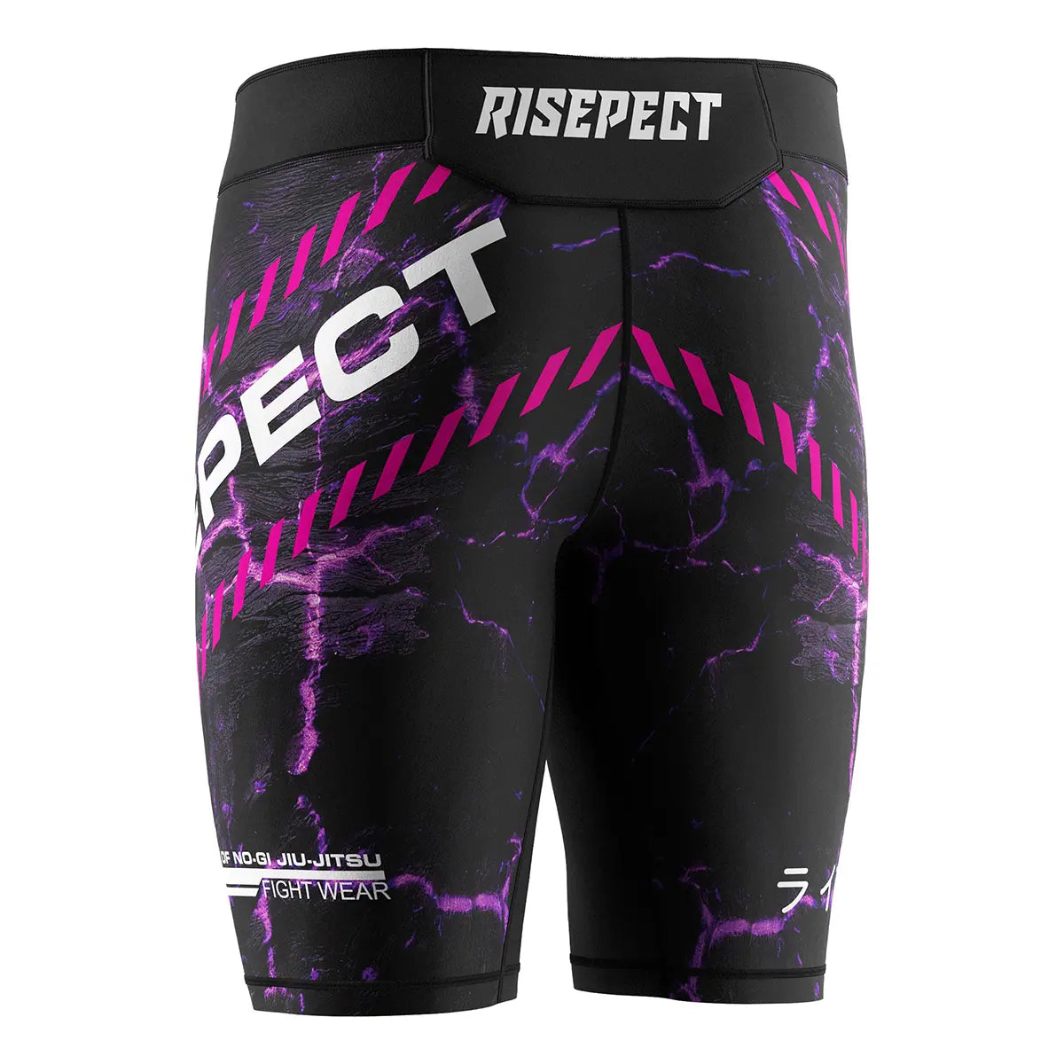 The Left Back View of Cosmic Surge Men Vale Tudo Shorts 2.0