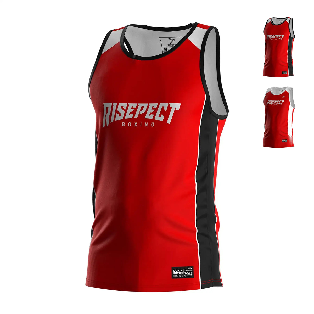 Crimson Duel Warrior Boxing Singlet Tank