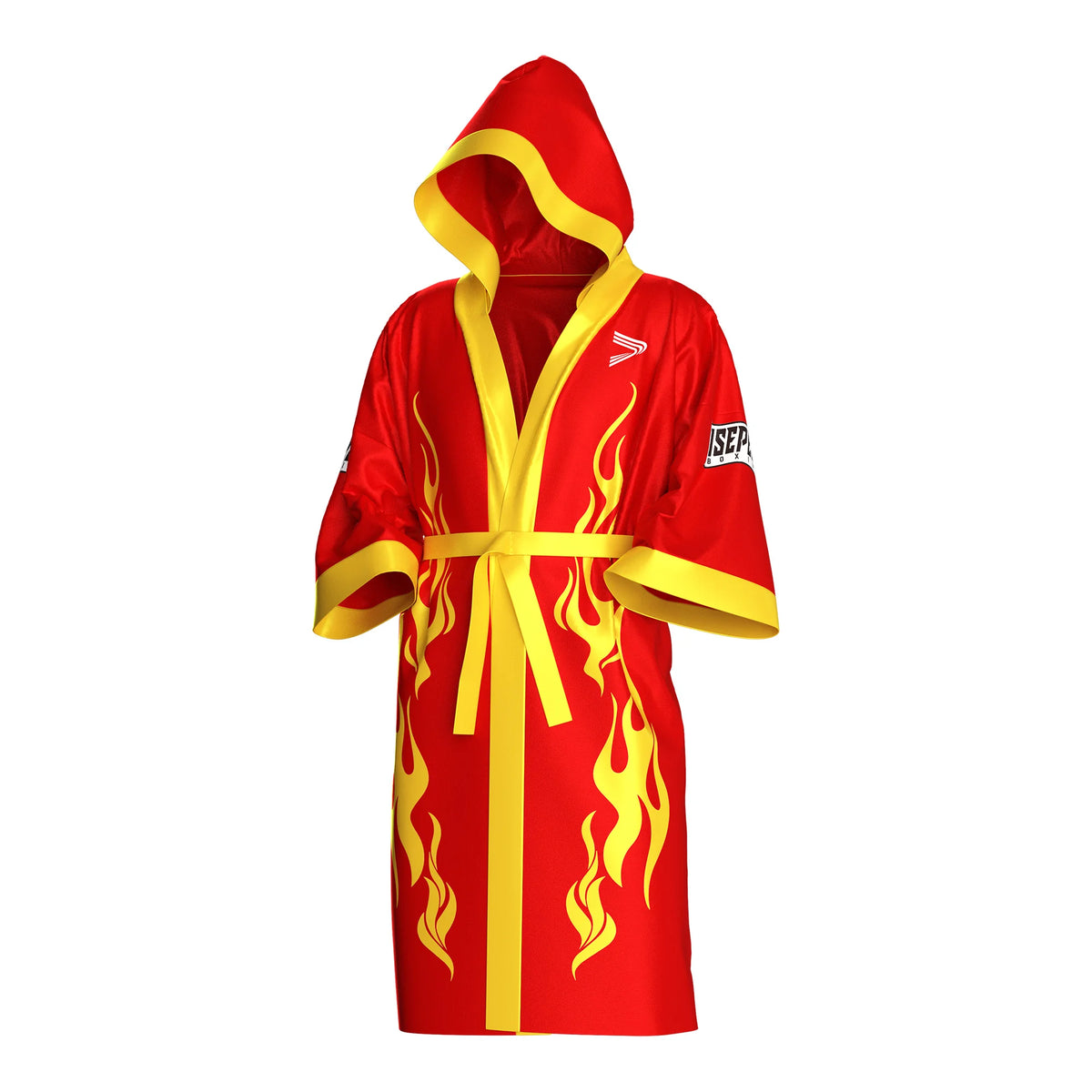 Crimson Flame Fury Boxing Robe