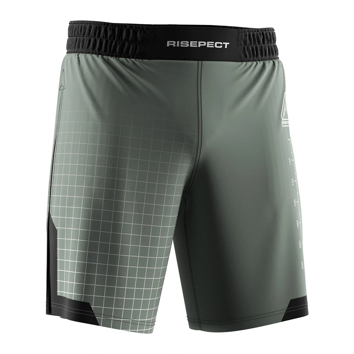 The Right Front View of Gladiator 2 in 1 Shorts Sage Green Silent Hunter