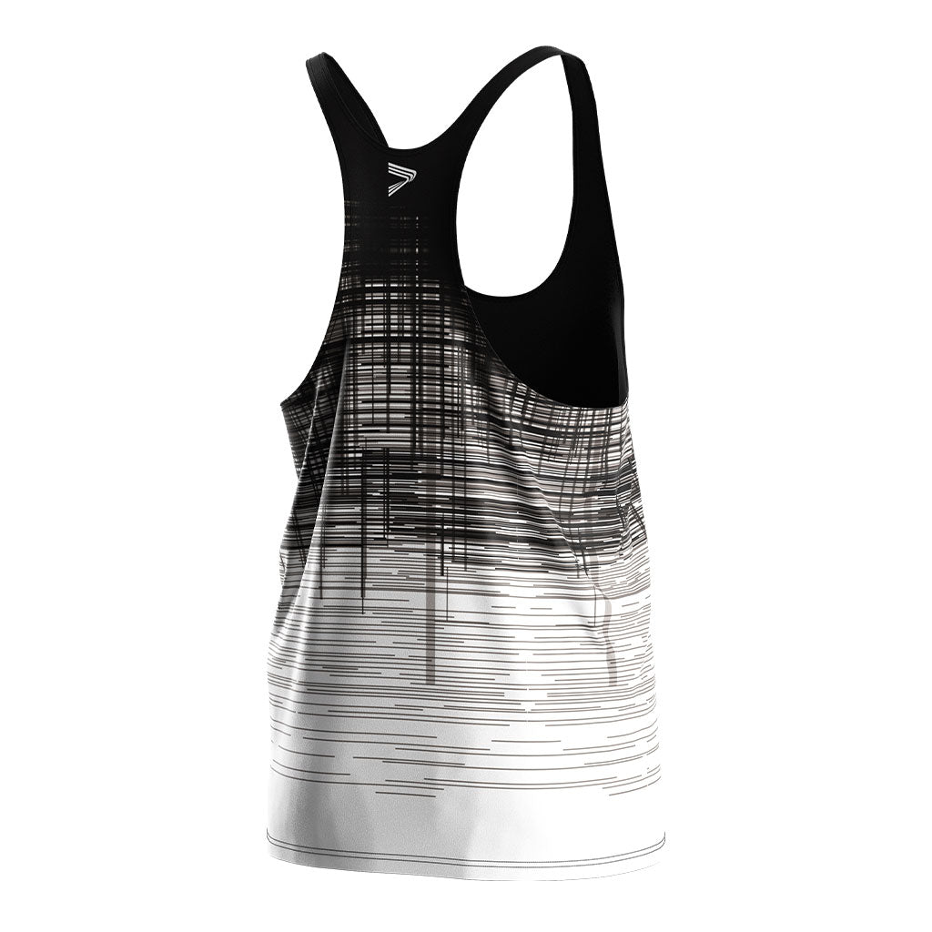 Graffiti Print Mens Workout Stringers Tank Bodybuilding