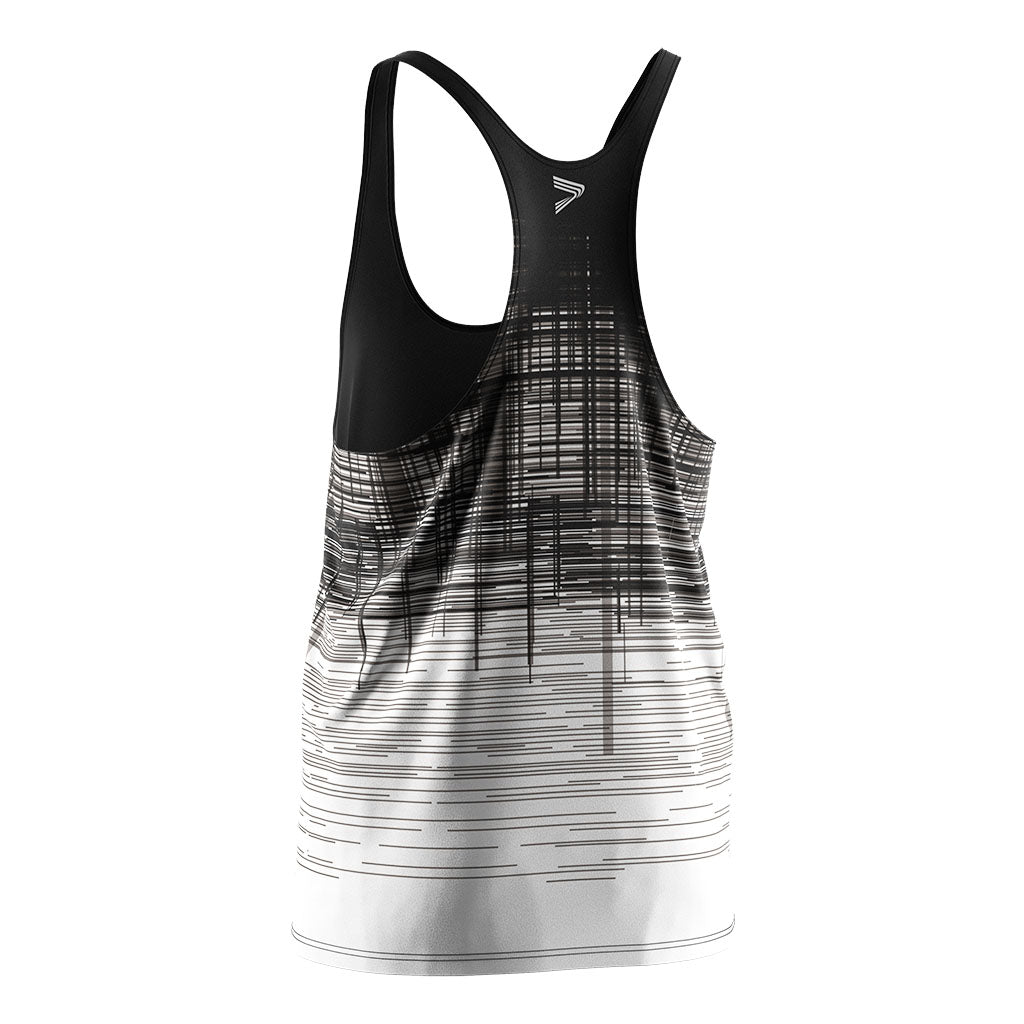 Graffiti Print Mens Workout Stringers Tank Bodybuilding