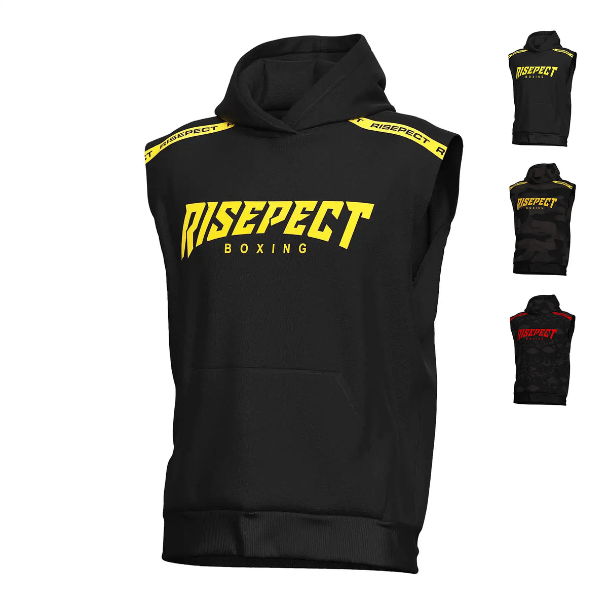 KO Boxing Sleeveless Trio Hoodie