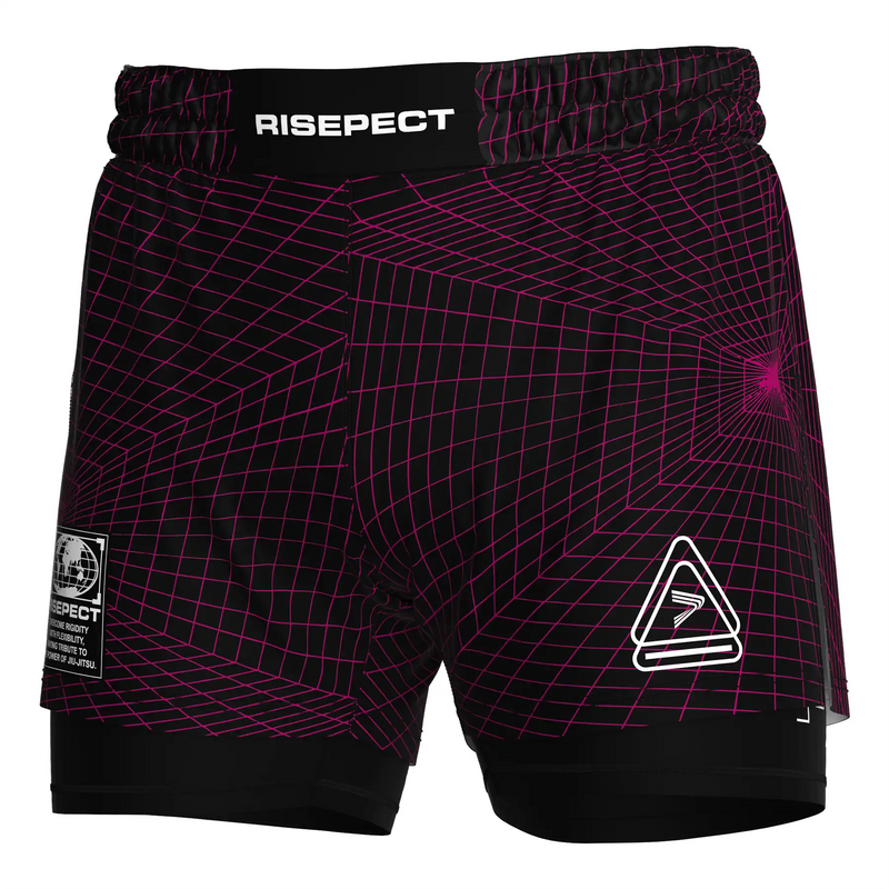 Laser Check 2 In 1 No Gi Hybrid Shorts Men
