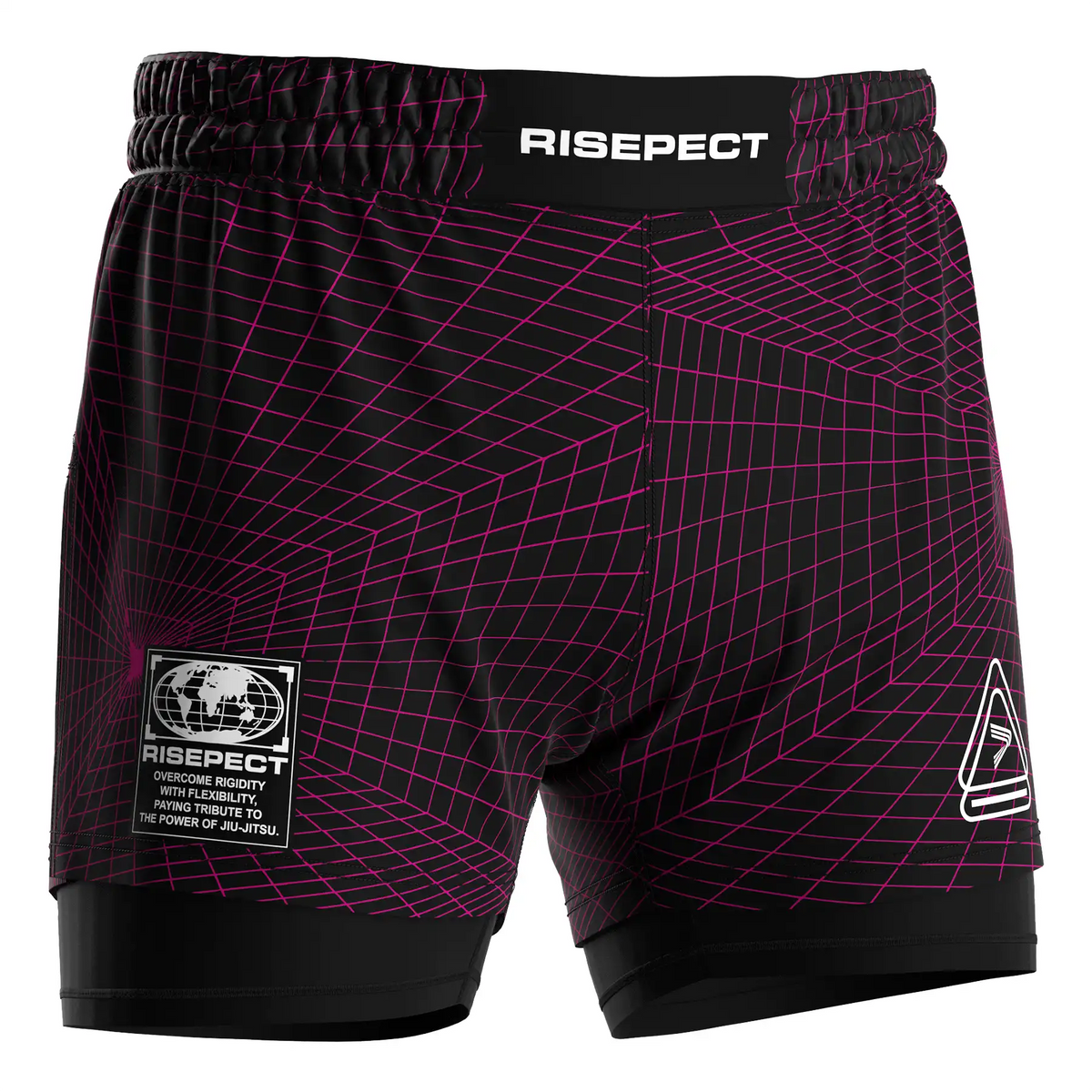 Laser Check 2 In 1 No Gi Hybrid Shorts Men