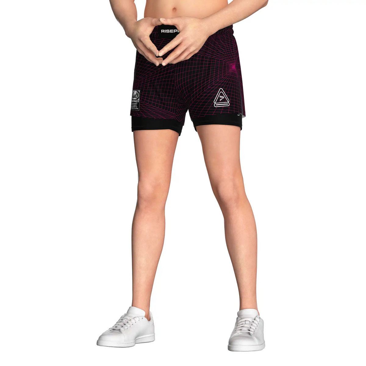 Laser Check 2 In 1 No Gi Hybrid Shorts Men