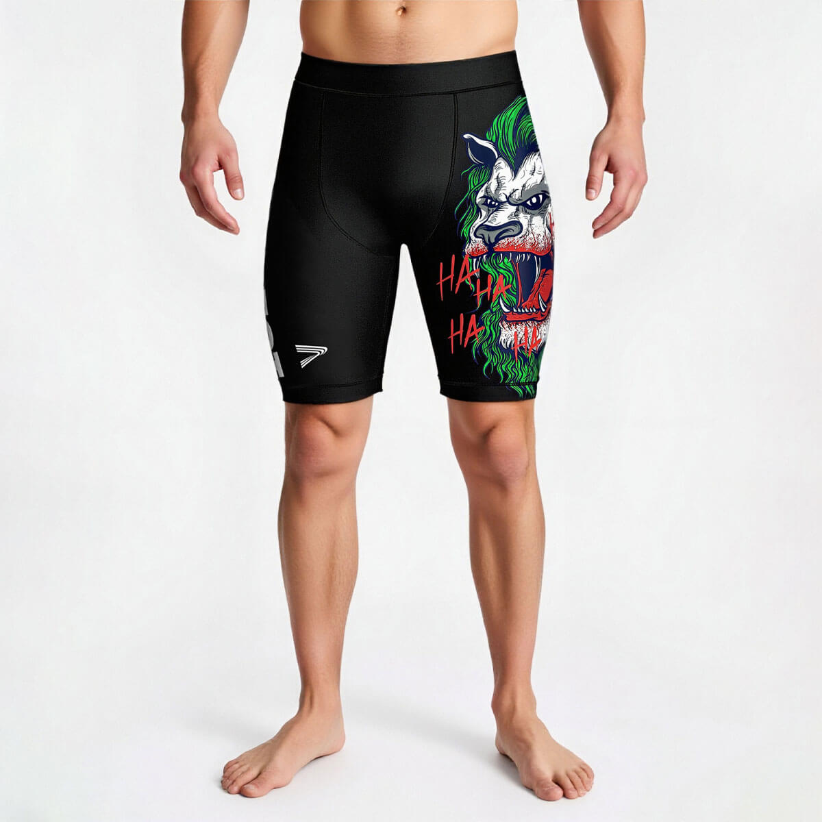 MMA BJJ Tights Fight Vale Tudo Shorts-Lion Pattern