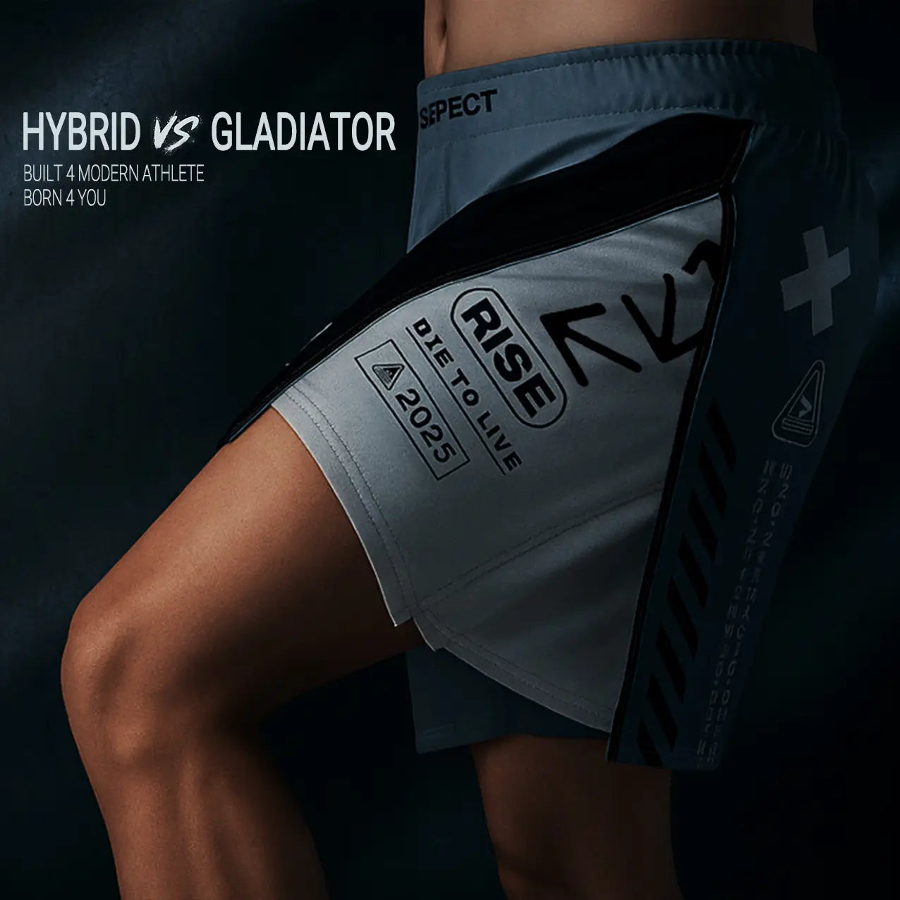 New high slits double shorts banner in mobilephone