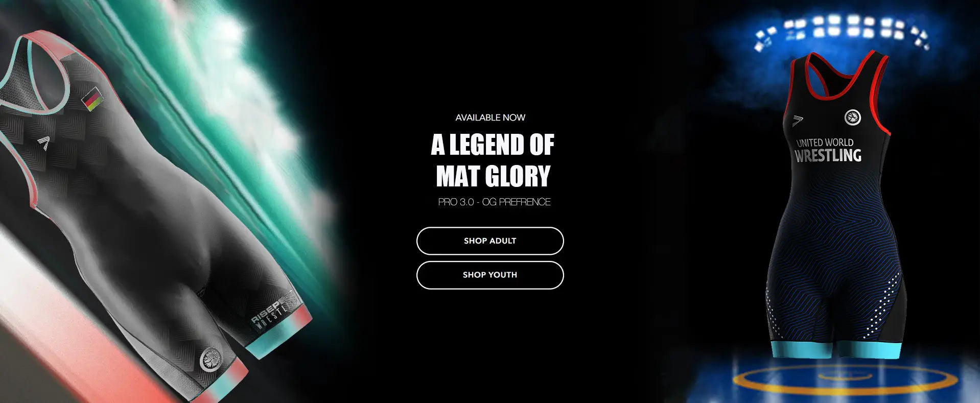 New wrestling singlets for adult and kids banner