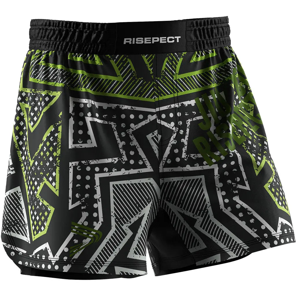 The Right Front View of No-Gi Koi Drift Jiu Jitsu Shorts