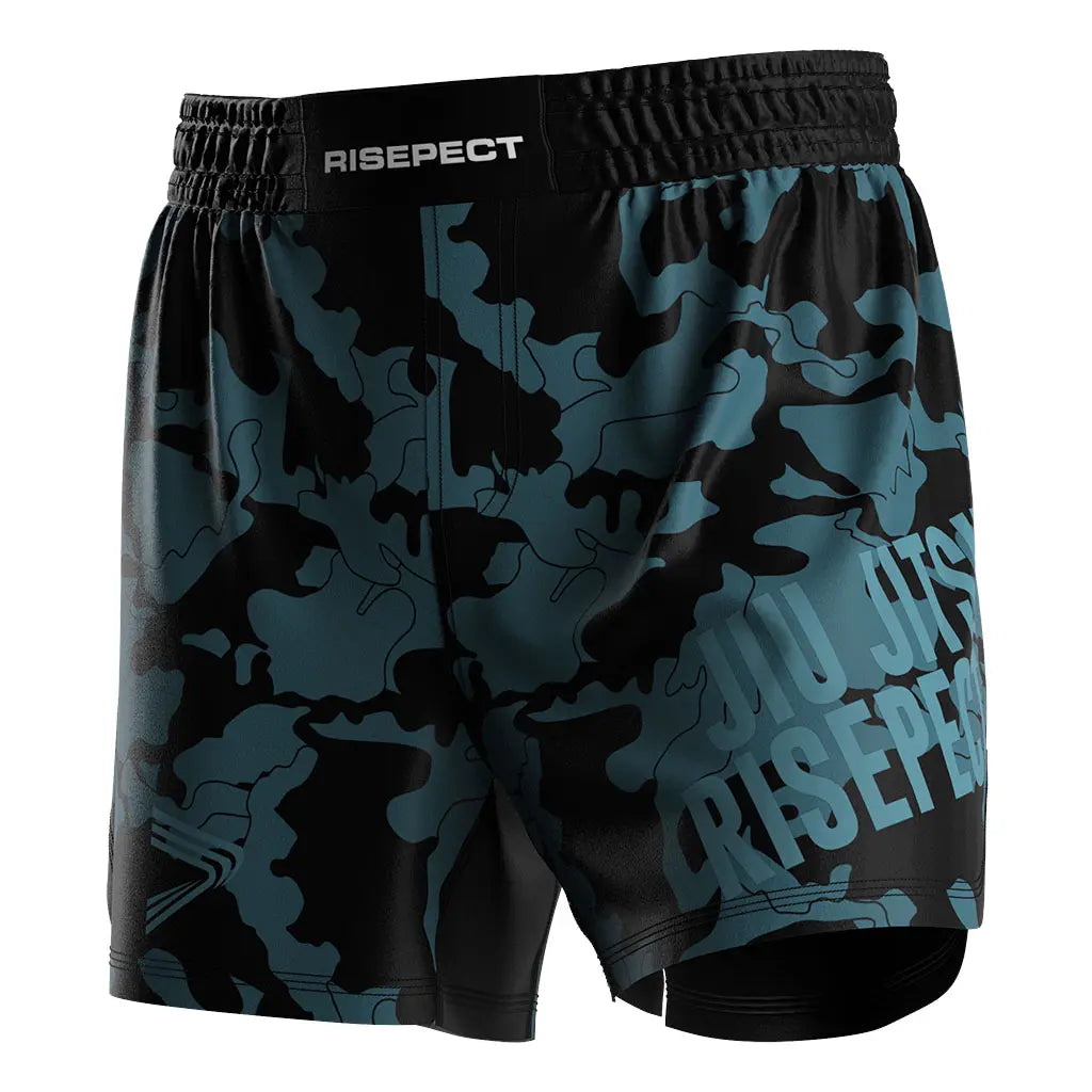 The Left Front View of No-Gi Matborn Jiu jitsu Shorts