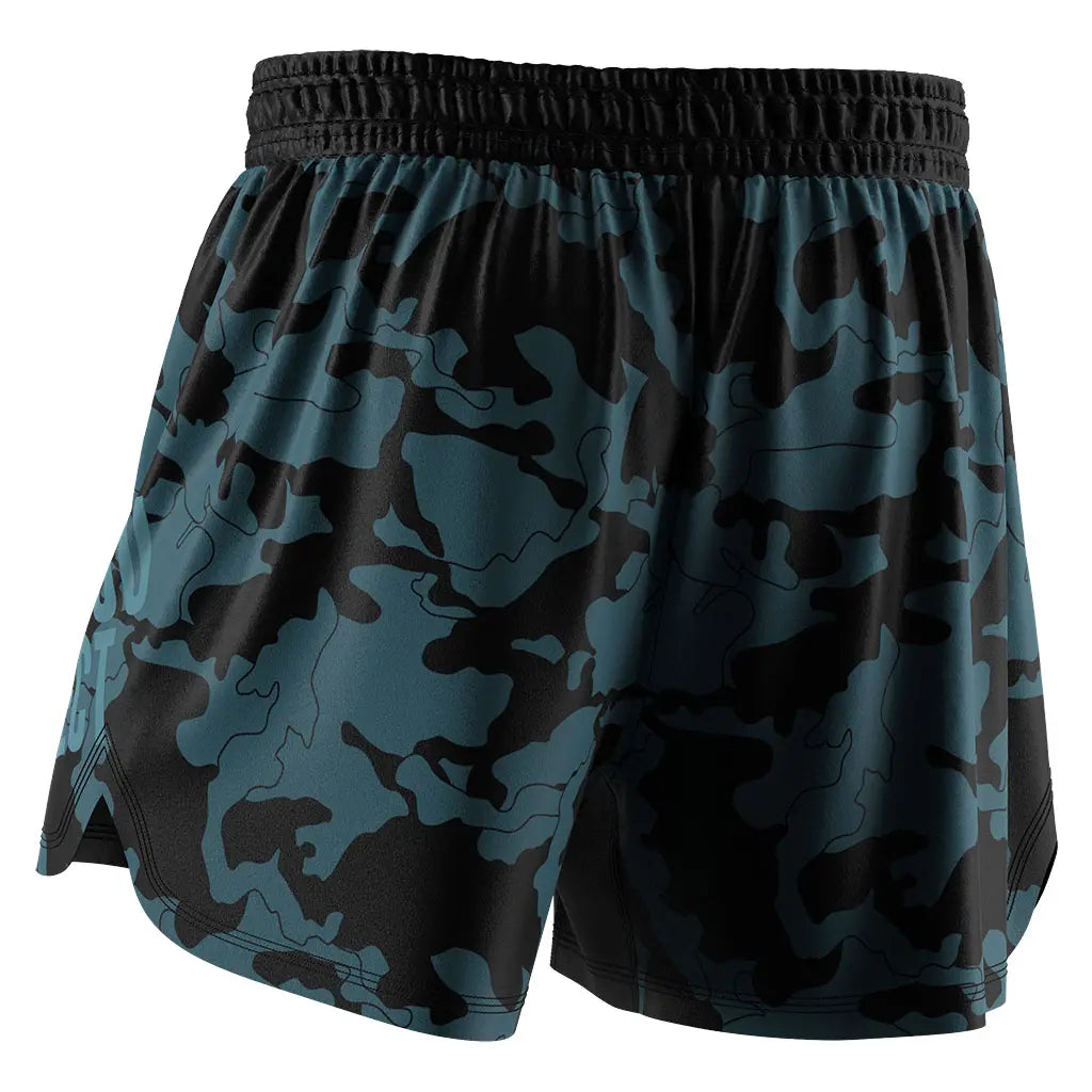 The Left Back View of No-Gi Matborn Jiu jitsu Shorts