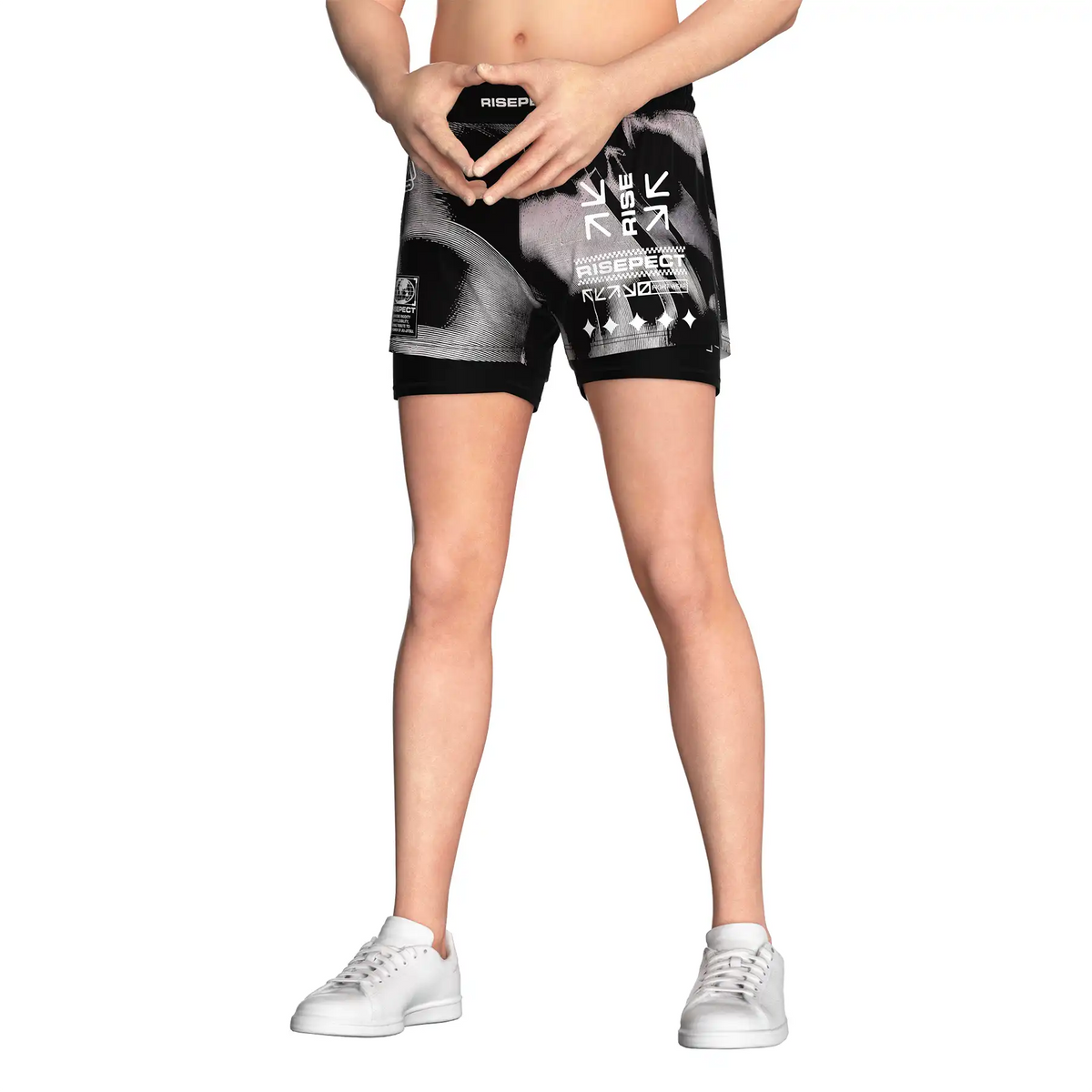 Plotter Art 2 In 1 No Gi Hybrid Shorts Men