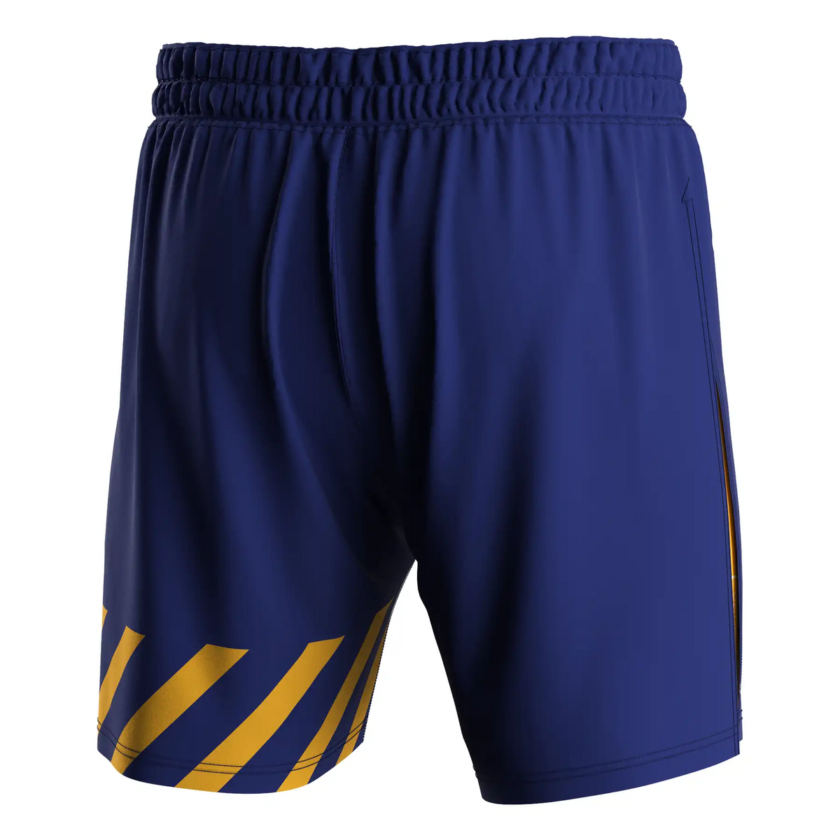 Purple High Split Nogi Jiujitsu Shorts W/ Gold Lining