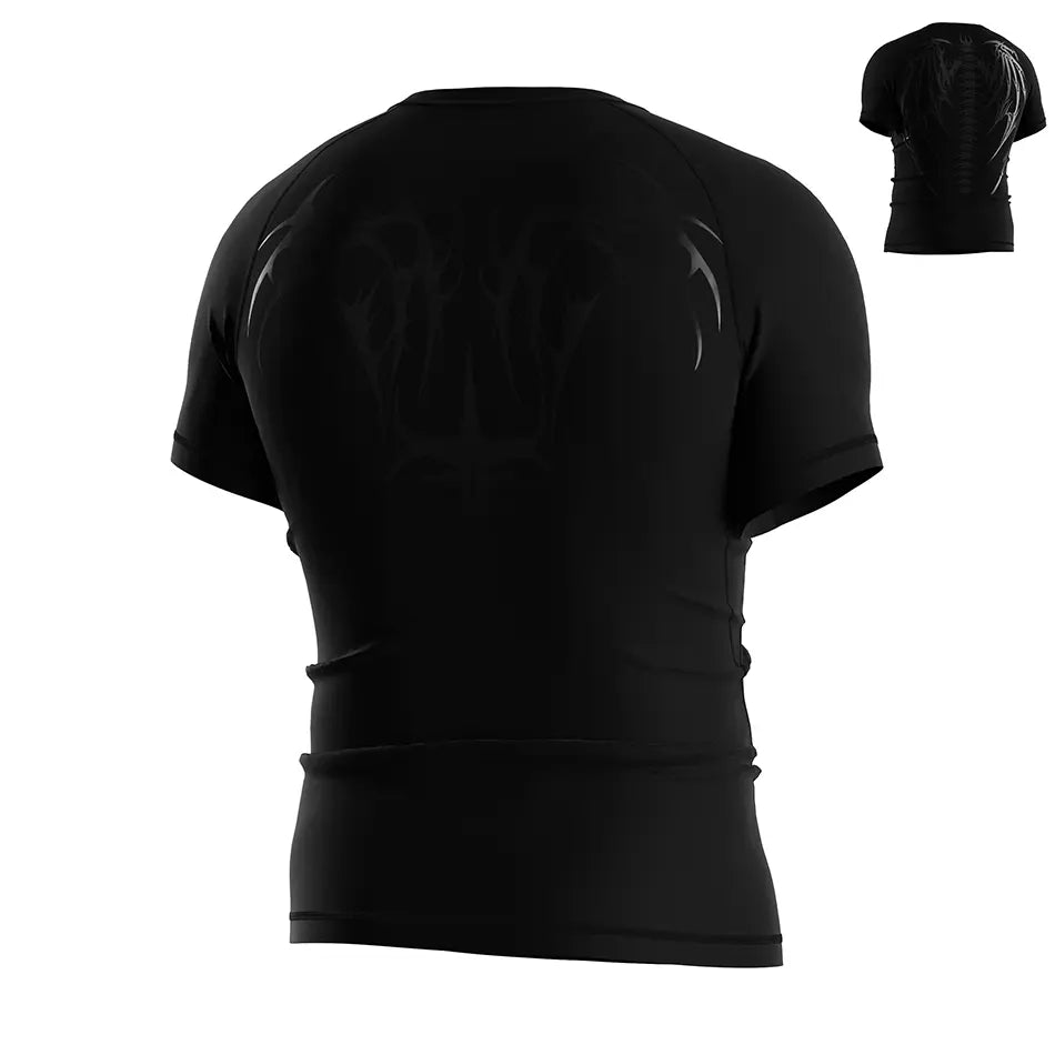 Rash Guard 3.0 Spineborn Shadows Gothic Duo Tee Short Sleeve Set