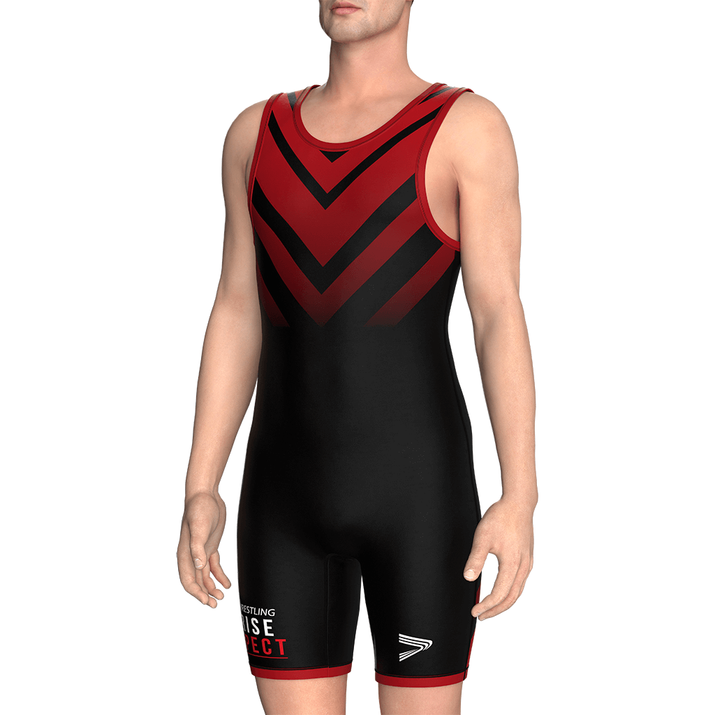 Red & Black Wrestling Singlet 1.0