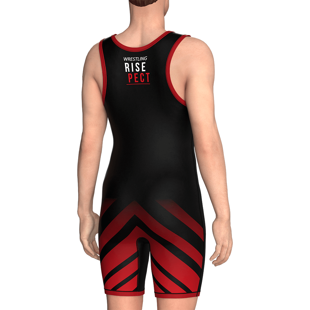 Red & Black Wrestling Singlet 1.0