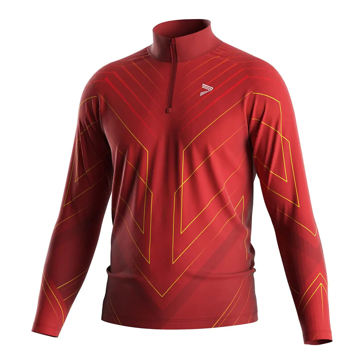 The Front View of Line of Impact Wrestling Quarter Zip