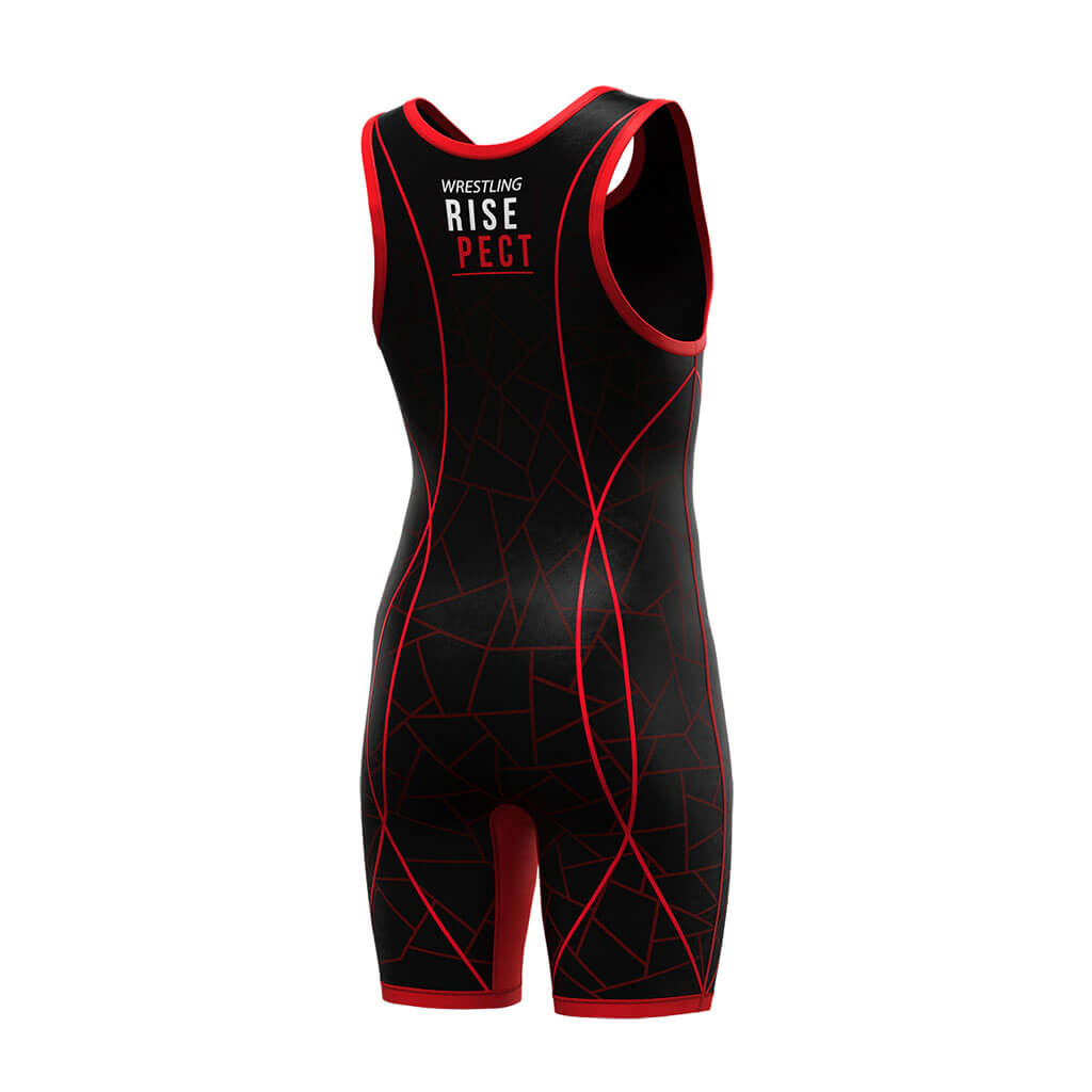 Sexy Red Line Wrestling Singlet 1.0