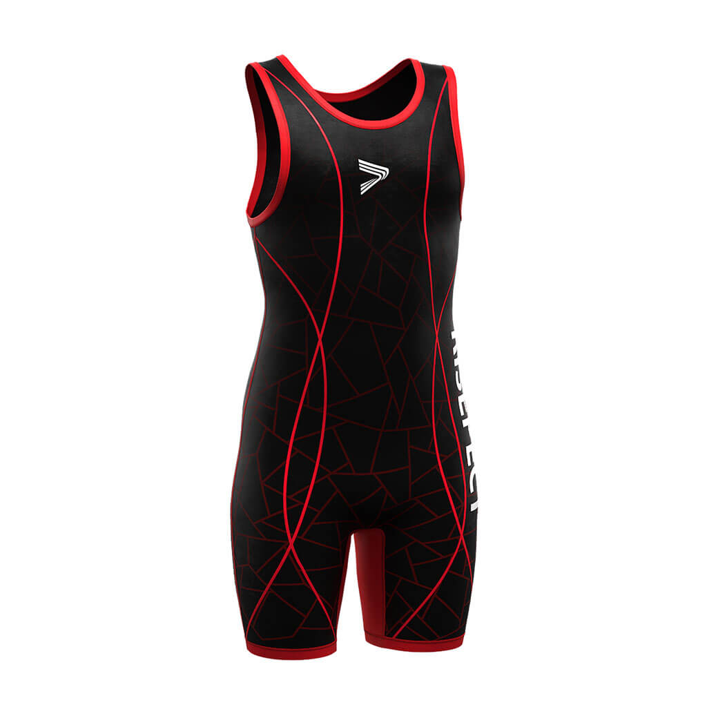 Sexy Red Line Wrestling Singlet 1.0