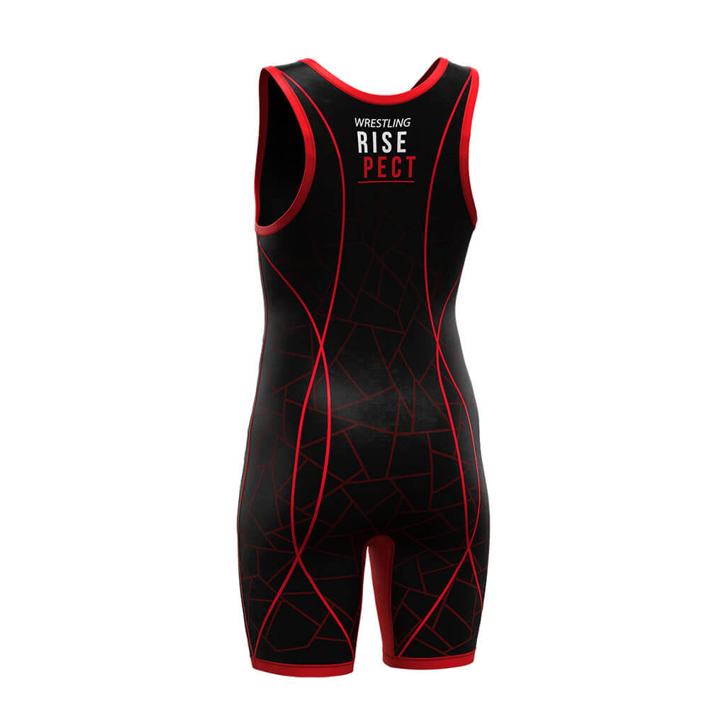 Sexy Red Line Wrestling Singlet 1.0