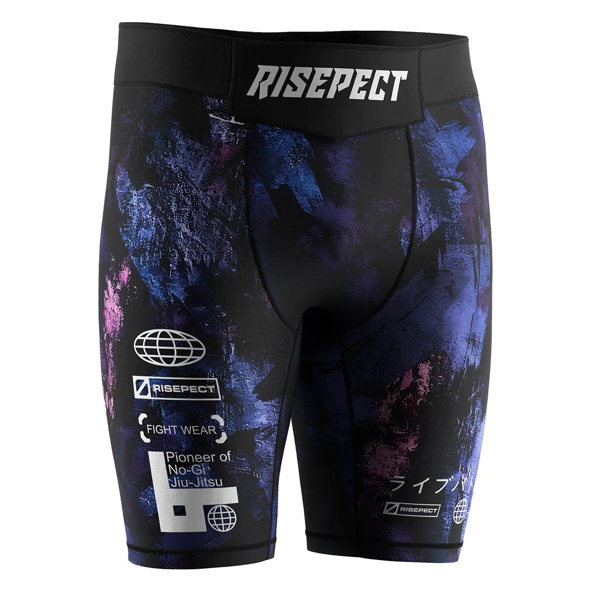 The Right Front View of Shadow Pioneer Men Vale Tudo Shorts 2.0 No-Gi Compression Gear