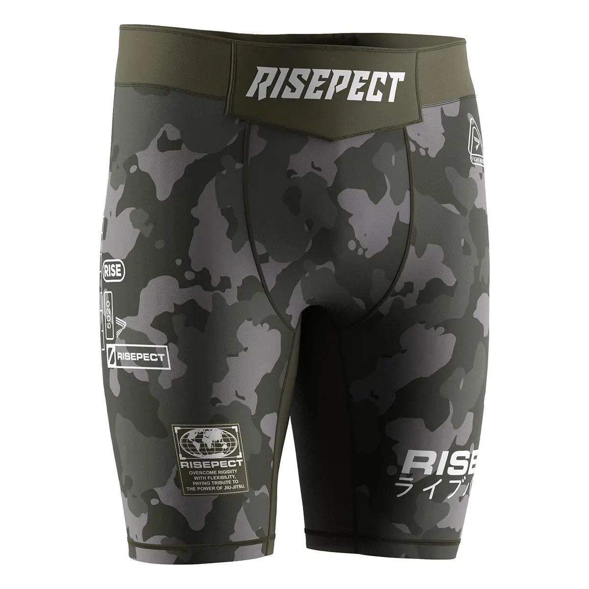 The Right Front View of Shadow Tactics Men Vale Tudo Shorts 2.0