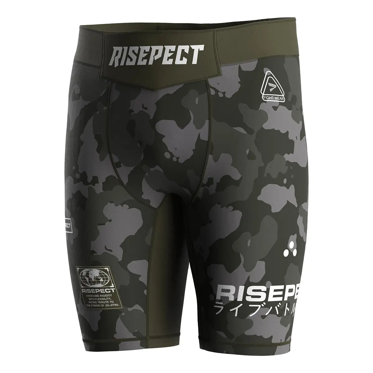 The Left Front View of Shadow Tactics Men Vale Tudo Shorts 2.0