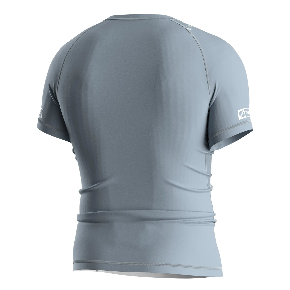 Short Sleeve Rash Guard 3.0 – Ice Blue with Gray Panels
