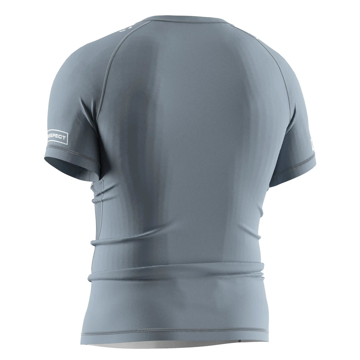 Short Sleeve Rash Guard 3.0 – Ice Blue with Gray Panels