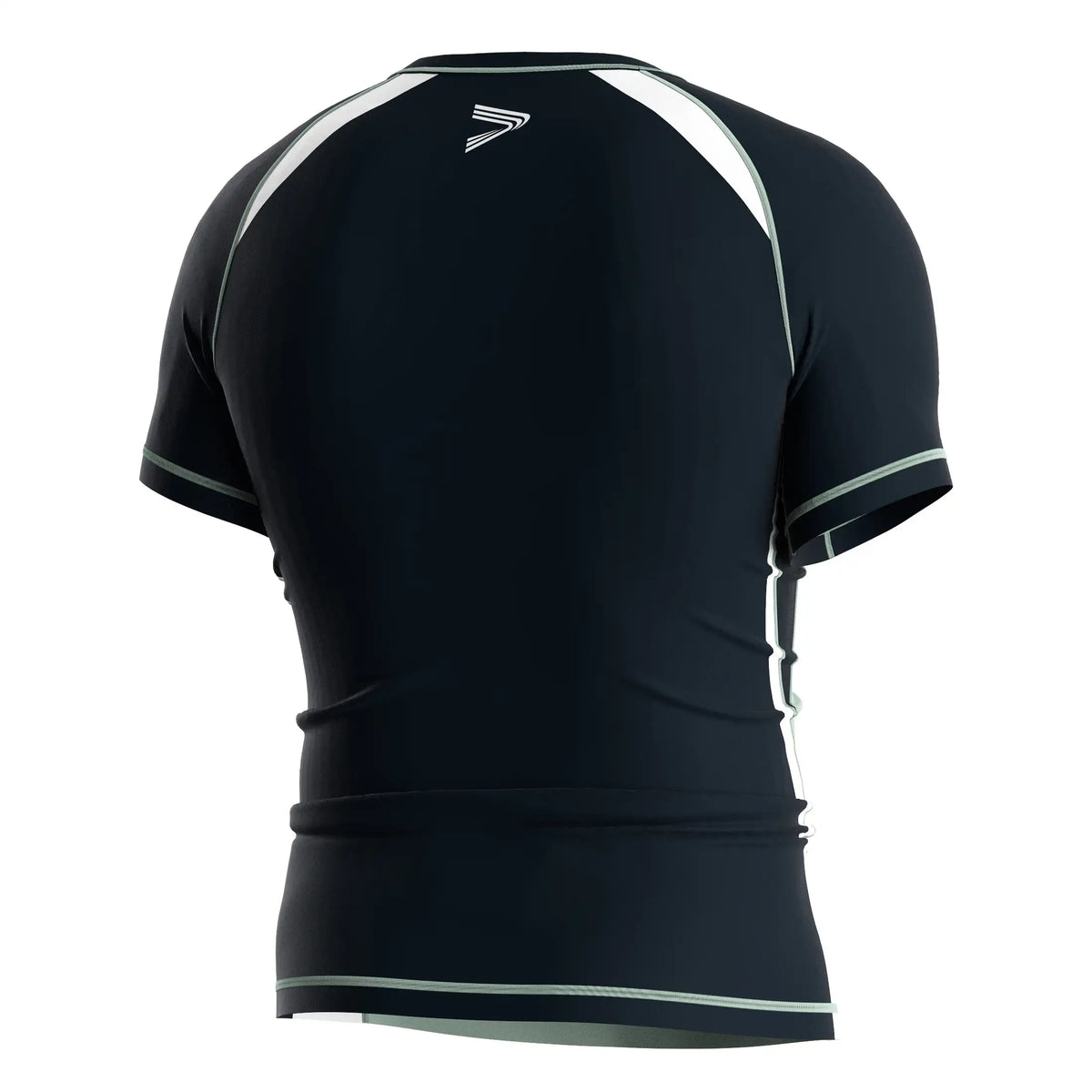 Mint Rash Guard Short Sleeve Rash Guard 3.0 – Mint Green Minimalist – RISEPECT