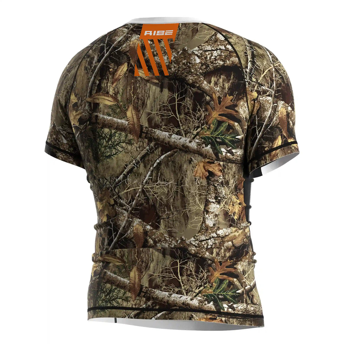 Short Sleeve Rash Guard 3.0 – White with Forest Camo